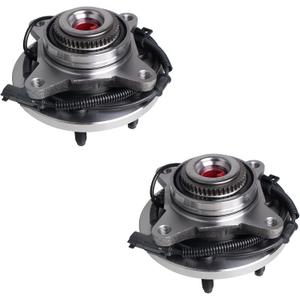PAROD Pair 515142 4x4 4WD Wheel Hub Bearing Assembly Compatible with 2011-2014 Ford Expedition, Lincoln Navigator, Ford F150, 2011-2012 Ford F150 6 Lugs w/ABS