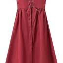 Girls Renaissance Dress Medieval Red Dress Princess Child Dress Up Costume (7-8 Years)