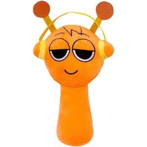 Super JAKES Game Plush Toys,Soft Stuffed Animal Pillow Figure Doll Christmas Birthday Gifts for Adult Kids (Orange Yellow)