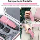 AMAZEAR Gimbal Screen Protective Cover for DJI Osmo Pocket 3 Accessories, Lens Cap Hard Case for Xtra Muse Gimbal Vlog Camera with Soft Lining, Compact Design, Quick Open/Close, Pink