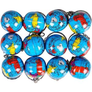 Rhode Island Novelty 1" Globe Keychain (M)