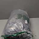 Sealy Heated Electric Blanket Queen Size, Flannel Electric Blanket with 10 Heating Levels & 1-12 Hours Auto Shut Off, Fast Heating Warming Blanket, Machine Washable, Grey, 84 x 90 Inch