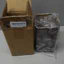 Square Metal Lamp Shade, E27/E26 Flower Carved Pattern Lampshade Modern Hollow Decorative Lamp Shade for Table Lamp Floor Light Home Decor Black