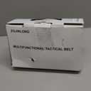 Tactical Utility Belt,Versatile Police Security Guard Military Modular Equipment System Molded Duty Belt (Black 10pcs)