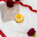 DaYammi 60PCS Clear Plastic Plates, Heavy Duty Clear Disposable Plates Premium 10inch Dinner Plates Hard Plastic Plates Disposable for Party Wedding Bridal Shower