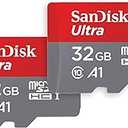 SanDisk 32GB Ultra MicroSDHC Class 10 TF Flash SDHC Memory Card mobile 100Mb/s 2 Pack