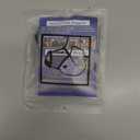 Mayerzon Dog Muzzle, Soft Mesh Muzzles for Small Medium Large Dogs Chihuahua Poodle Husky Labrador Retriever, Breathable Dog Mouth Guard for Biting Chewing Grooming, Allow Panting Drinking(XS, Black) (XS-Snout (5-6))