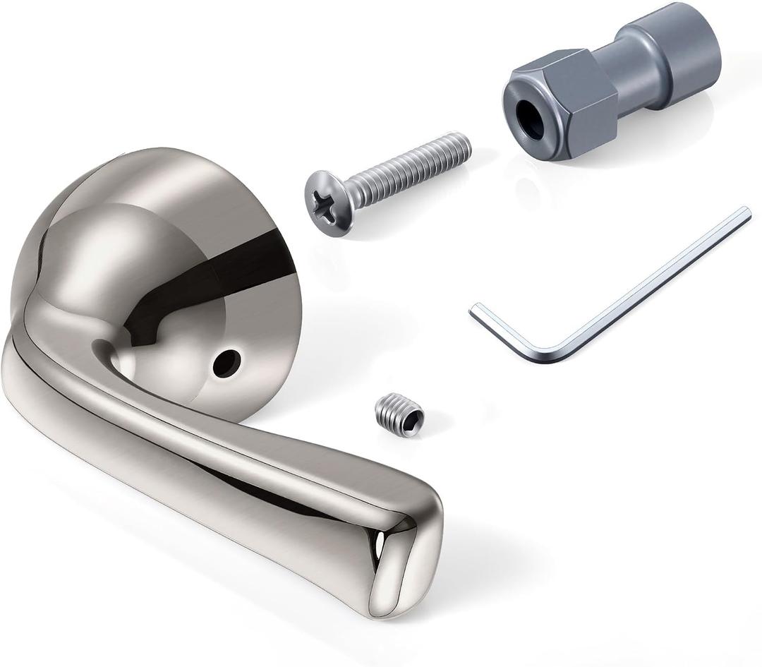 Metal Lever Handle Kit, Compatible with Delta RP74148, Compatible with Delta Foundation Series Single Handle Tub/Shower Faucets (Brushed Nickel)