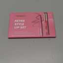 12pcs Hydrating Lip Oils + Lip Liner Pencil Lip Combo Sets, 24H Long-Lasting Lip Kit with Lip Liner and Gloss, Nourishing, Non-Sticky Tinted Stain Lip Gloss Plumping Lip Oil Set for Women