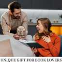 Books Read This Year Counter Valentines Day Gifts For Women Readers, Personalized Book Counter Tracker Bookshelf Decor, Bookish Gifts Accessories For Book Lovers, Bookworm, Bookclub Stocking Stuffers