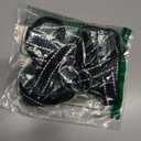 Dog Head Collar, Head Collar with Reflective Strap to Stop Pulling for Medium Dogs, Adjustable (M, Black)