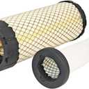 XYZIL Outer Inner Air Filter Kit 4164576 4164577 Compatible with Bobcat Kawasaki Ariens Bad Boy Carrier ProCat Zero Turn Mower Engine Air Cleaner 21545400 21545300 063-8019-00 063-8020-00 11013-7038