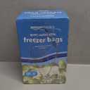 Amazon Basics Reclosable Freezer Quart Bags, BPA Free, 120 Count (Previously Solimo)