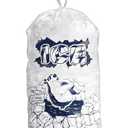 FireKylin Ice Bags 5lb with Drawstring,100 Pack Plastic Ice Bags for Ice Storage