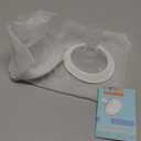 PumpMom-us 17mm Flange with Soft Rim, Breast Pump Shields Flanges for Medela, Replace Flange Compatible with Medela Breast Pumps PersonalFit, Freestyle, Maxflow, Freestyle Flex Swing Maxi Connector