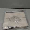 OTOSTAR Pack of 2 Outdoor Waterproof Decorative Pillow Covers 16x16 Inch Linen Geometry Pillowcases Cushion Case Garden Throw Pillow Covers Pillows Shell for Patio Furniture Couch Tent Balcony (Black) (16" x 16" (Pack of 2), Black)