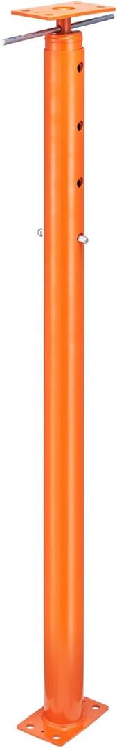 VEVOR House Floor Jack, 53"-93" Height Range, 18000 lbs Max Load Capacity, Adjustable Support Beam Basement Jack Post Pole for Leveling, Lift Support Steel Telescoping Jack Post for Temporary Support