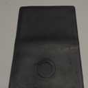 Airtag Passport Holder for Men and Women Travel, Real Leather Passport Wallet, Handmade Passport Cover Case with Airtag Slot, Travel Must Haves Essentials Accessories Birthday Gifts,(Crazy Horse,Black)