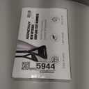 Airplane Foot Hammock, No Collapse Foot Rest for Plane Travel with Extended Adjustment Strap, Portable Desk Foot Hammock with Thickened Foam, Foot Sling Travel Essentials to Relax Your Feet (1 Pc Black)