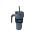 REDUCE 24 oz Stainless Steel Tumbler with Handle - Dual-Wall Vacuum Insulated Travel Mug, Sweat-Proof Lid & Reusable Straw