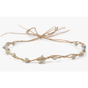 Hat Band for Cowboy Cowgirl, Turquoise Hand Made Replaceable Beaded Belt for Panama Fedora