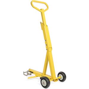 Heavy-Duty Mower Lift Jack 800 lbs Capacity, Thick Q235 Steel, Portable Lawn Mower Lift with Safety Arm for Zero Turn & Riding Mowers