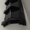 Rear Bumper Diffuser Compatible with 2016-2024 Chevrolet Camaro Coupe and Convertible, Except ZL1 Model, Gloss Black,Rear Lower Bumper Lip Splitter Valance Bumper Spoiler Painted