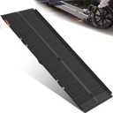 VNN Portable Wheelchair Ramp 8FT, Black Seamless Non-Slip Aluminum Ramps for Wheelchairs for Home, Handicap Wheelchair Ramps for Home Steps, Aluminum Loading Dock Plates