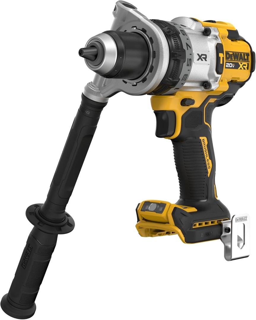 DEWALT 20V MAX XR 1/2 Inch Brushless Cordless Hammer Drill, Battery Not Included (DCD1007B)