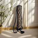 laddawan Macrame Yoga Mat Carrier Bag, Suitable for most Yoga Mats (navy blue)