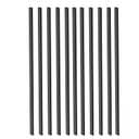HZIU 25 Pack Deck Balusters 36 Inch Rectangle Deck Railing Balusters with End Caps & Stainless Screws, Outdoor Face Mount Metal Spindles for Porch Stair