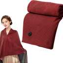 Portable Heated Shawl,2026 New Portable Heated Blanket Wrap Shawl,Heated Shawl,Cordless Heated Blanket with 3 Heating Levels for Home Travel Camping