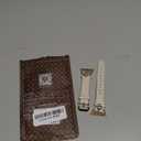 Wearlizer Leather Band Compatible with Apple Watch Bands Women 41mm 40mm 38mm 49mm 46mm 45mm 44mm 42mm, Fancy Dressy Strap for iWatch Series 11 10 9 8 7 6 5 4 3 SE/Ultra 3 2 1 (Starlight/Gold)