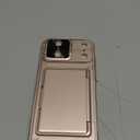 for iPhone 17 Pro Max Case Wallet with Screen Protector (Tempered Glass), Slide Camera Cover, Card Holder (4-5 Cards), Military Grade Heavy Duty Men Women Case for iPhone 17Pro Max, Rose Gold