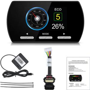 Throttle Response Controller 9 Drive Modes Throttle Controller Electronic Pedal Accelerator Compatible with Ford F150 F250-F550 Explorer Mustang Ranger Edge Taurus Fusion Focus,Land Rover,Mazda (861)