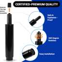 10.1 Inches-14 Inches Office Chair Cylinder Replacement - 3.9'' Stroke, Heavy Duty 1000lbs Class 4 Hydraulic Lift, Universal Pneumatic Piston Fit for Sinking Desk/Gaming Chairs