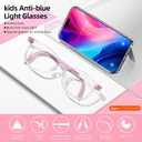 EYEBUDDY Kids Blue Light Blocking Glasses for Boys Girls, Computer Gaming Bluelight Glasses for Ages 3-10