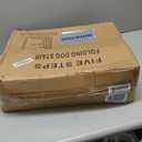 Light Truck Dog Steps 5 Step Upgraded Dog Stairs Metal Frame Foldable Large with Extra Wide Non-Slip Surface, Lightweight Portable Pet Ladder Ramp for Car, Suvs, Light Truck, and High Bed