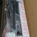 6 inch Full Size Bed Frame with Round Corner Legs Mattress Slide Stopper,Low Profile Heavy Duty Metal Platform,Steel Slat Support,No Box Spring Needed,Easy Assembly,Noise Free, Black 