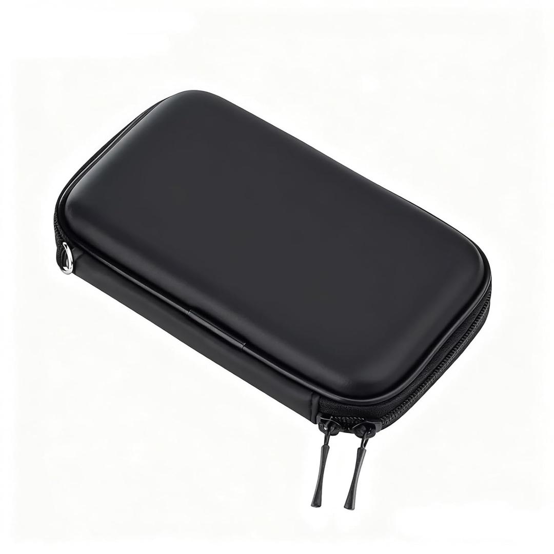 3DS Storage Case, EVA Waterproof Hard Shield Protective Carrying Bag with Detachable Hand Wrist Strap Compatible with New 3DS, 3DS, 2DS XL or DSi, DS Lite