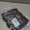 Women's Neon Scrunch Crew Socks 80s 90s Retro 3-Pack Cotton Stacked Boot Calf Cozy Ribbed Slouchy Socks Size 5-10 (Black)