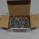 (300Pcs) #83/4" Hex Washer Head Self Drilling Screws, 410 Stainless Steel Metal SheetScrewsTEK Screws, Sheet Metal Self Tapping Screws (Silver)