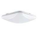 14 in Dimmable Integrated LED Selectable CCT Square Flush Mount Ceiling Light, 2700K/ 3000K/ 3500K/ 4000K/ 5000K, Bright White, Daylight, Soft White, 1600 Lumens, 25-Watt at 90 CRI, White