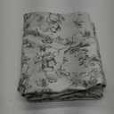 jinchan 95% Blackout Floral Curtains 63 Inch Length, Printed Flower Sage Green Blackout Curtain for Bedroom Rod Pocket Back Tab Blackout Curtains Thermal Insulated Window Drapes, 2 Panels