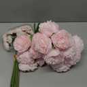 XunYee 85 Pcs Pink Artificial Peonies Faux Silk Flowers Bulk for Vase Spring Vintage Faux Peony Bouquet Florals Stems Arrangements for Wedding Table Centerpiece Farmhouse Birthday Vase Filler