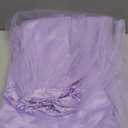 Flower Girls Maxi Dress Bridesmaid Wedding Pageant Party Princess Communion Floral Boho Vintage Lace Dance Gown (13-14 Years, Light Purple)