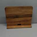 SARUFO Acacia Wood Projector Shelf for Wall Mount, 14.2" x 11" Floating Shelf & Rack Holder for Router, Modem, Cable Box, Compatible with Gaming Consoles Copyright Patent