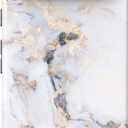 Compatible with Google Pixel 9/9 Pro Case, 2 in 1 Slim Heavy Duty Protection Hybrid Hard PC Soft Silicone Rugged Bumper Antiscratch Protective Case 6.3 inch (White Marble)