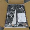 ZSMAIKU 4 Packs Modern Exterior Lighting Fixtures, Black LED Outdoor Porch Wall Light, 16 in Long Outside Lights for House, Front Door, Patio, Waterproof Outdoor Sconce Lights, 3000K Warm White 12W