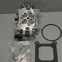SVKZGFZ 1406 Carburetor for Edelbrock 1406 Performer 600 CFM 4 Barrel Electric Choke Carb Replacement for Silverado Corvette Mustang Mercury